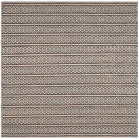 Safavieh Montauk Mtk341D Ivory / Black Rugs.