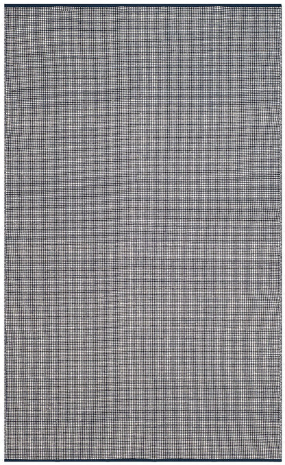 Safavieh Montauk Mtk345B Ivory / Navy Solid Color Area Rug