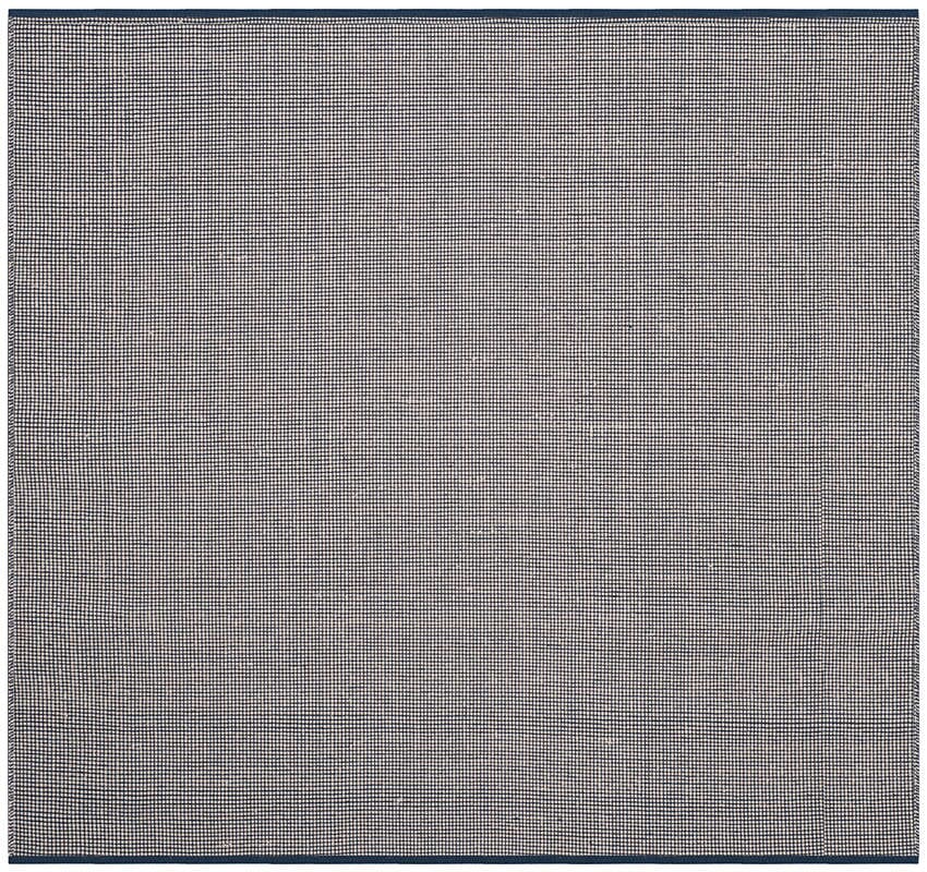 Safavieh Montauk Mtk345B Ivory / Navy Solid Color Area Rug