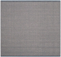 Safavieh Montauk Mtk345B Ivory / Navy Solid Color Area Rug