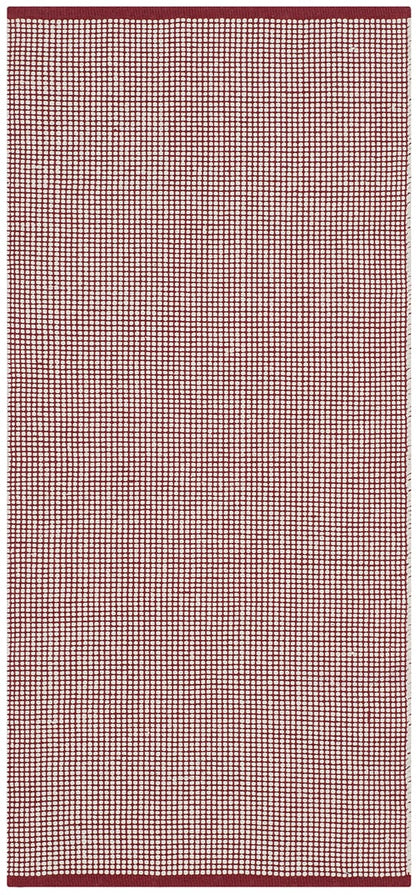 Safavieh Montauk Mtk345C Ivory / Red Solid Color Area Rug