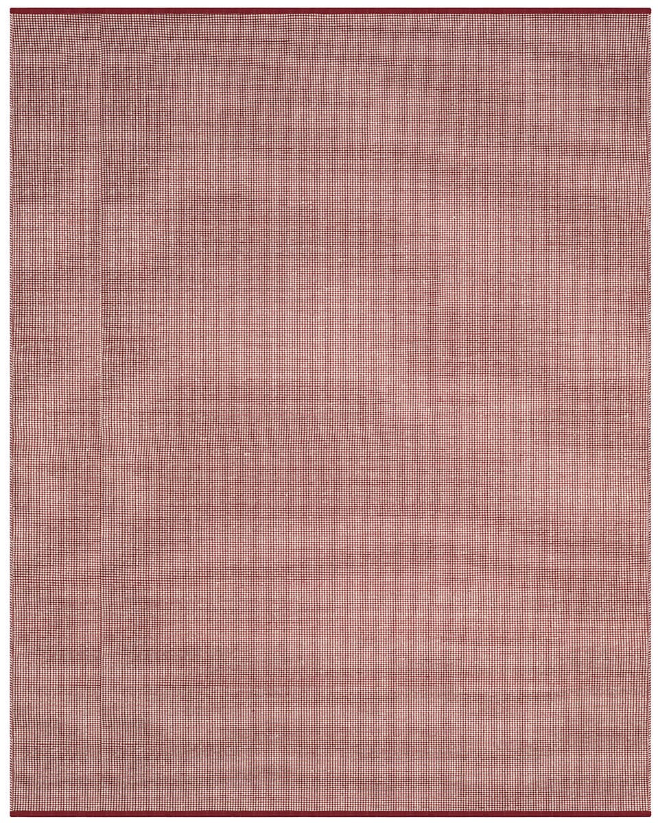 Safavieh Montauk Mtk345C Ivory / Red Solid Color Area Rug