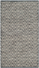 Safavieh Montauk Mtk411A Ivory / Dark Grey Rugs.