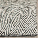 Safavieh Montauk Mtk411A Ivory / Dark Grey Rugs.