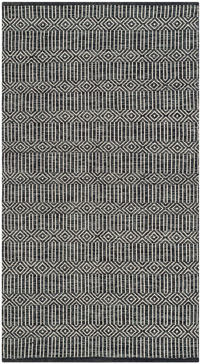 Safavieh Montauk Mtk412A Ivory / Dark Grey Area Rug