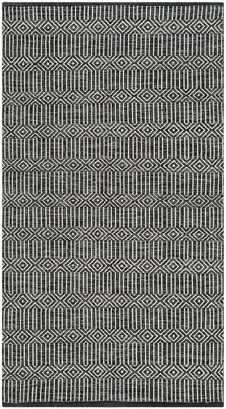 Safavieh Montauk Mtk412A Ivory / Dark Grey Rugs.