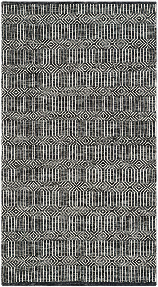 Safavieh Montauk Mtk412A Ivory / Dark Grey Area Rug