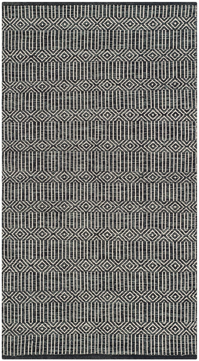 Safavieh Montauk Mtk412A Ivory / Dark Grey Area Rug