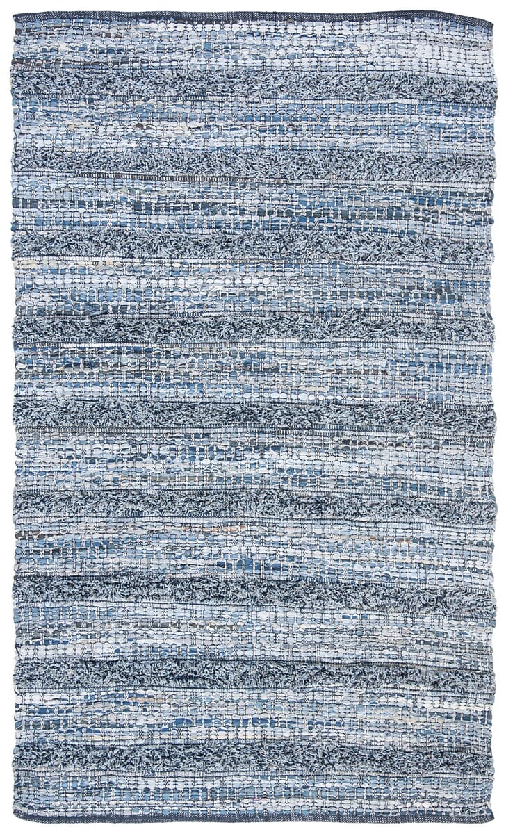 Safavieh Montauk Mtk417L Blue Striped Area Rug