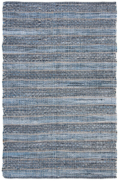 Safavieh Montauk Mtk418L Blue Striped Area Rug