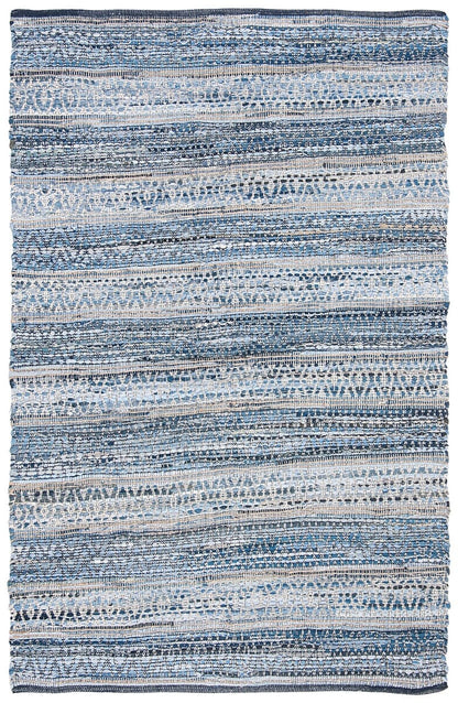 Safavieh Montauk Mtk419L Blue Striped Area Rug