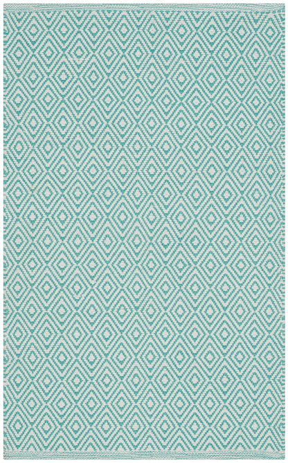 Safavieh Montauk Mtk515A Ivory / Aqua Area Rug