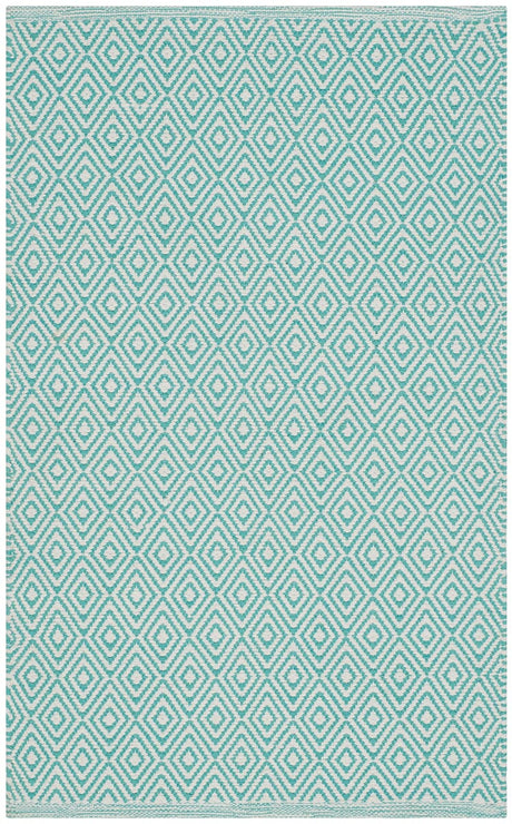 Safavieh Montauk Mtk515A Ivory / Aqua Rugs.