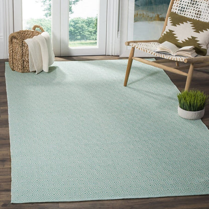 Safavieh Montauk Mtk515A Ivory / Aqua Area Rug