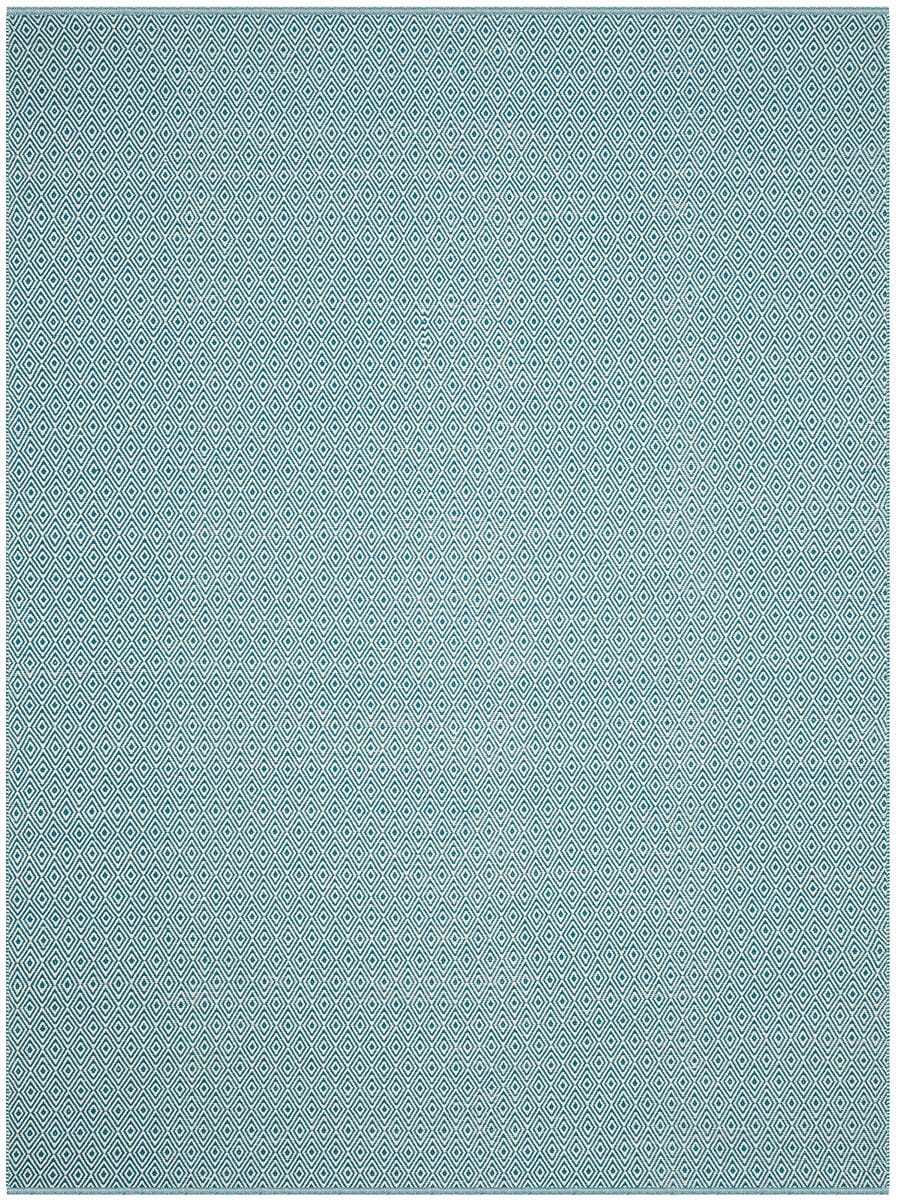 Safavieh Montauk Mtk515B Ivory / Turquoise Area Rug