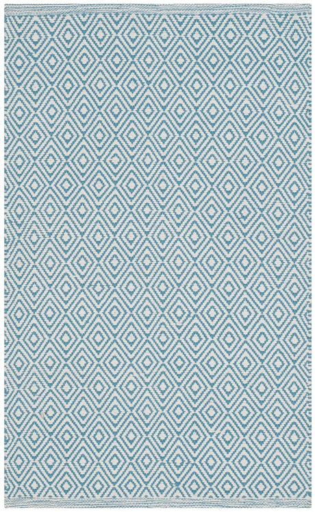 Safavieh Montauk Mtk515D Ivory / Light Blue Rugs.