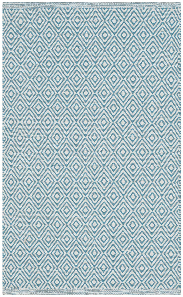 Safavieh Montauk Mtk515D Ivory / Light Blue Rugs.