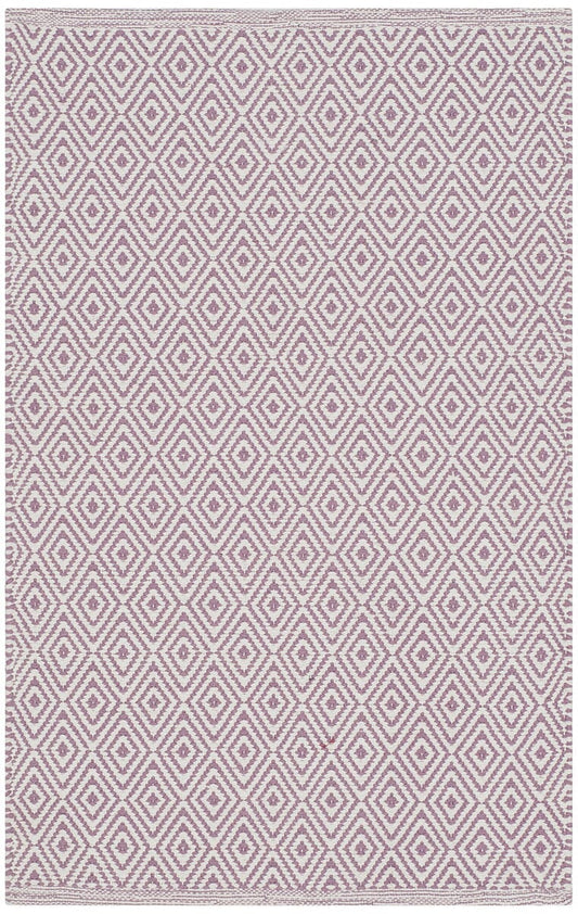 Safavieh Montauk Mtk515G Ivory / Purple Geometric Area Rug