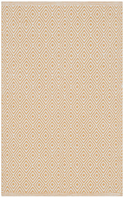 Safavieh Montauk Mtk515K Ivory / Gold Solid Color Area Rug