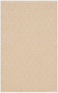 Safavieh Montauk Mtk515K Ivory / Gold Solid Color Area Rug