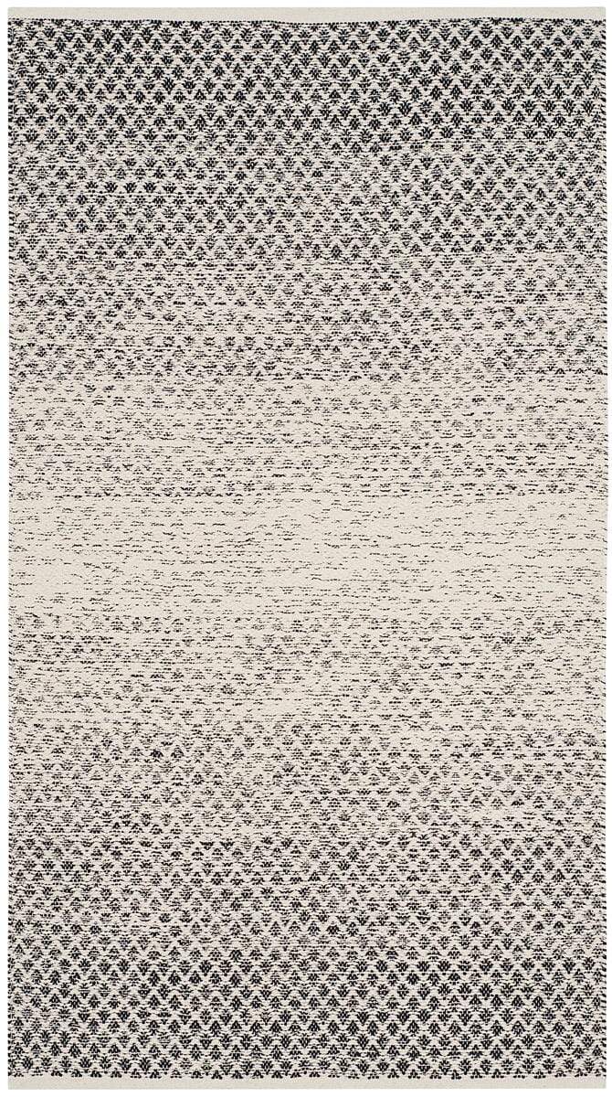 Safavieh Montauk Mtk601A Black/Ivory Rug.