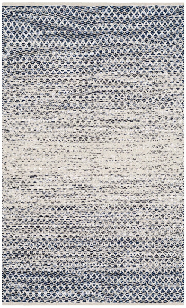 Safavieh Montauk Mtk601C Navy / Ivory Area Rug