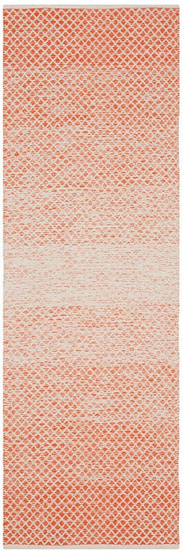 Safavieh Montauk Mtk601D Orange/Ivory Rug.