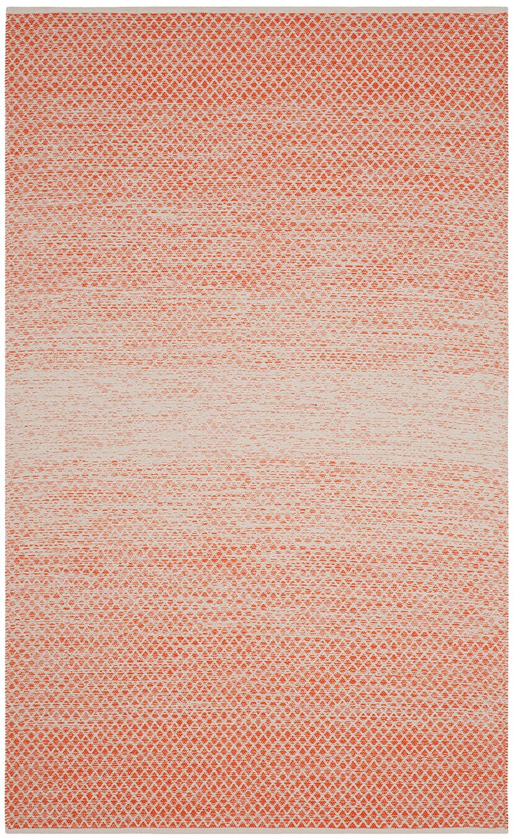 Safavieh Montauk Mtk601D Orange / Ivory Area Rug