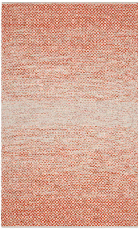 Safavieh Montauk Mtk601D Orange/Ivory Rug.