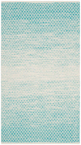 Safavieh Montauk Mtk601E Turquoise/Ivory Rug.