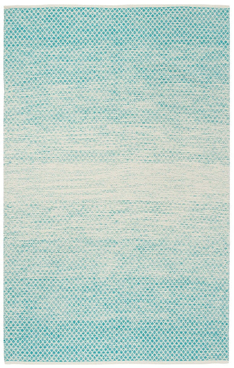 Safavieh Montauk Mtk601E Turquoise/Ivory Rug.