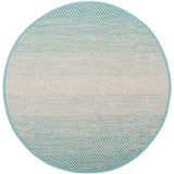 Safavieh Montauk Mtk601E Turquoise/Ivory Rug.