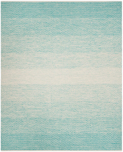 Safavieh Montauk Mtk601E Turquoise / Ivory Area Rug