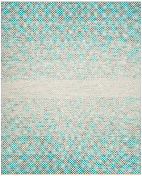 Safavieh Montauk Mtk601E Turquoise/Ivory Rug.