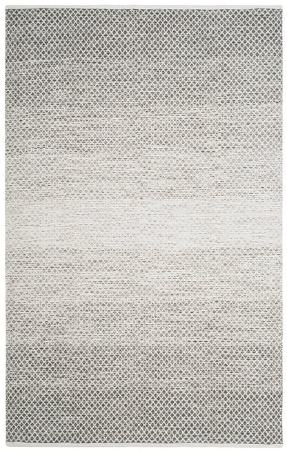 Safavieh Montauk Mtk601K Light Grey / Ivory Striped Area Rug