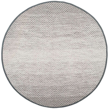 Safavieh Montauk Mtk601K Light Grey / Ivory Striped Area Rug