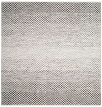 Safavieh Montauk Mtk601K Light Grey / Ivory Striped Area Rug