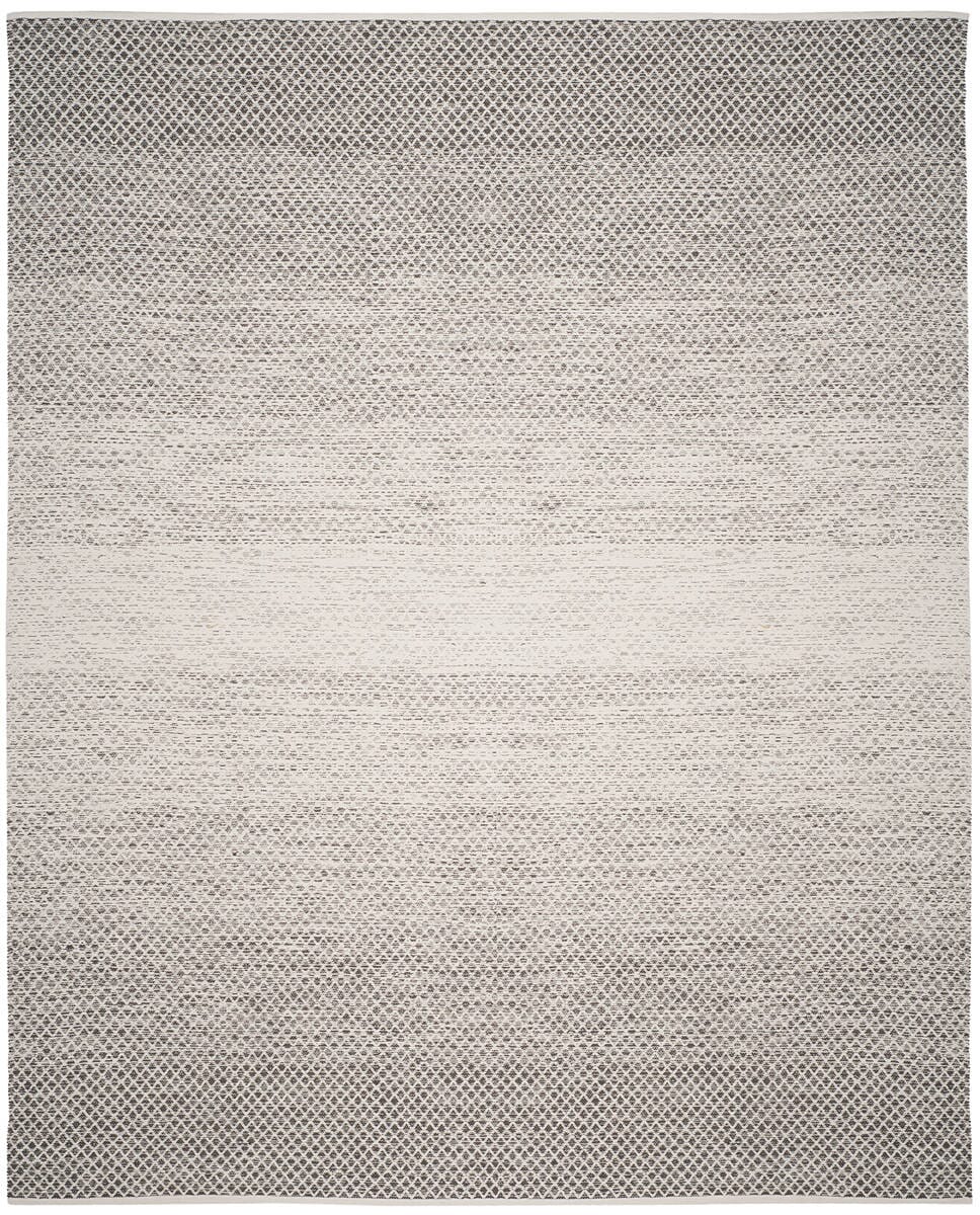 Safavieh Montauk Mtk601K Light Grey / Ivory Striped Area Rug