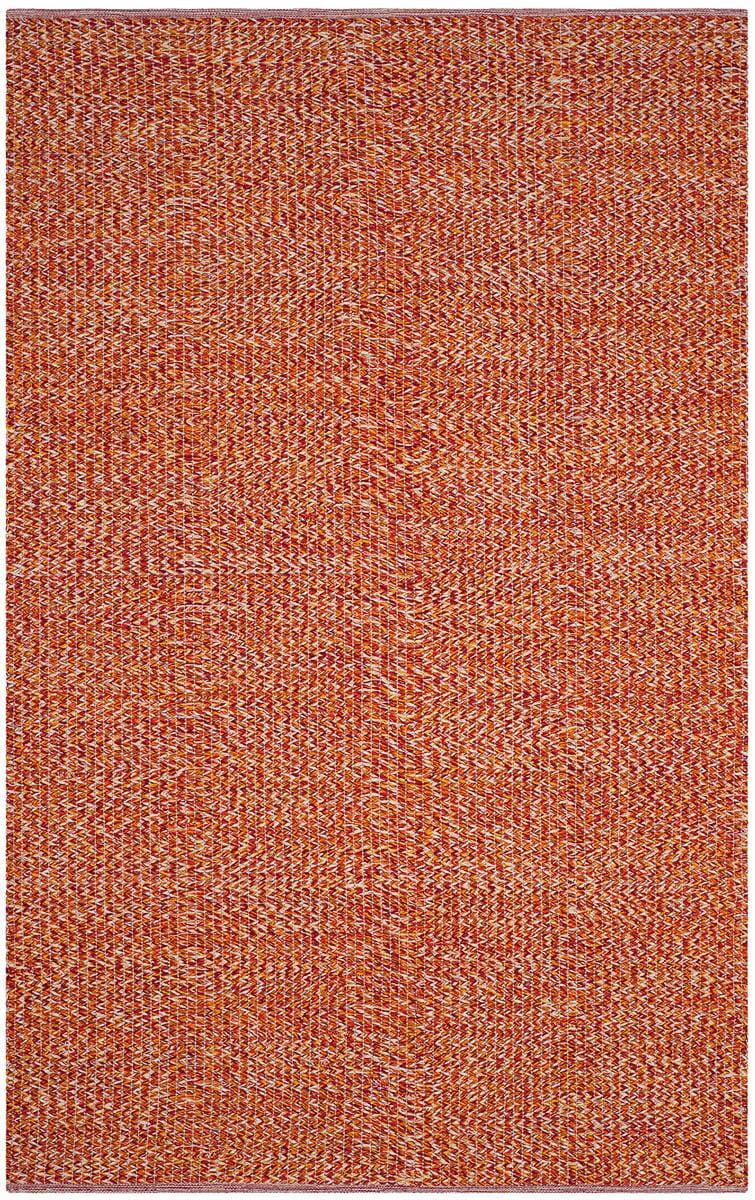 Safavieh Montauk Mtk602D Orange / Multi Solid Color Area Rug