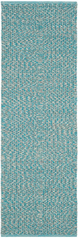 Safavieh Montauk Mtk602E Turquoise / Multi Solid Color Area Rug