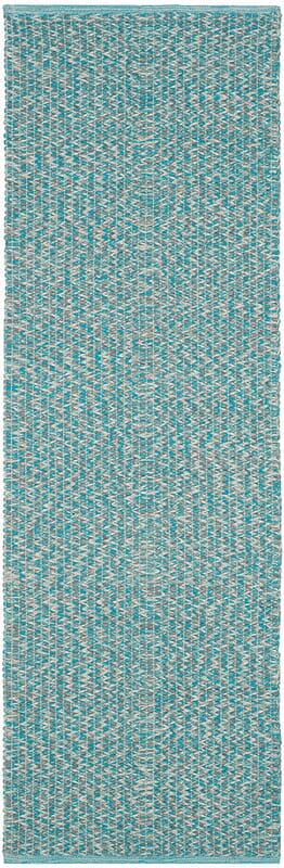 Safavieh Montauk Mtk602E Turquoise / Multi Solid Color Area Rug