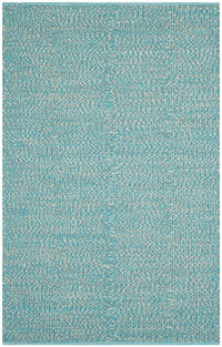 Safavieh Montauk Mtk602E Turquoise / Multi Solid Color Area Rug