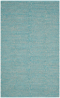 Safavieh Montauk Mtk602E Turquoise / Multi Solid Color Area Rug