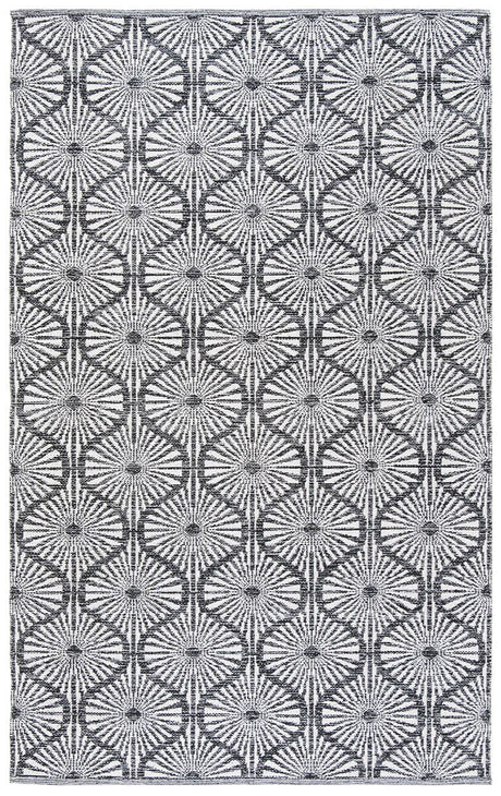 Safavieh Montauk Mtk606A Black / Ivory Rugs.