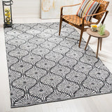 Safavieh Montauk Mtk606A Black / Ivory Rugs.