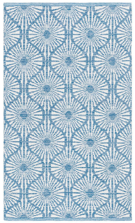 Safavieh Montauk Mtk606B Blue / Ivory Rugs.