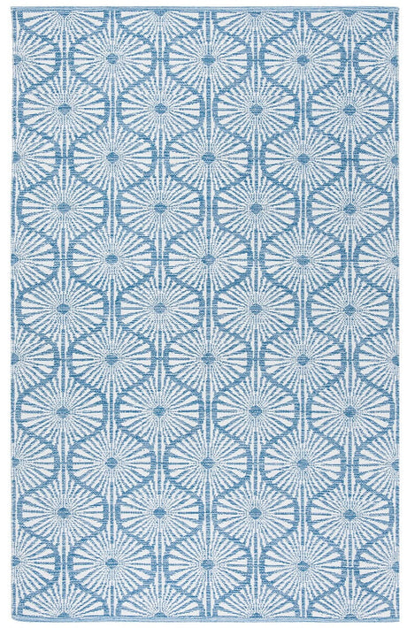 Safavieh Montauk Mtk606B Blue / Ivory Rugs.