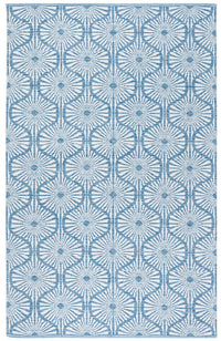 Safavieh Montauk Mtk606B Blue / Ivory Geometric Area Rug