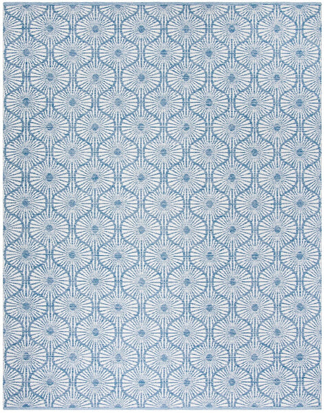 Safavieh Montauk Mtk606B Blue / Ivory Rugs.