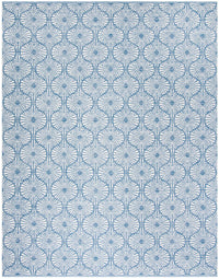 Safavieh Montauk Mtk606B Blue / Ivory Geometric Area Rug